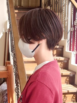 ヘアモード カクテル 大人可愛い20代30代40代ショートスタイル　【ニシヤマ　ミホ】