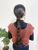 グラムール(Gramour)&nbsp;編みおろしヘア