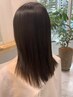 【梅雨対策/癖毛悩み解消】カット+縮毛矯正+炭酸泉+TR+ホームケア付 ￥16830