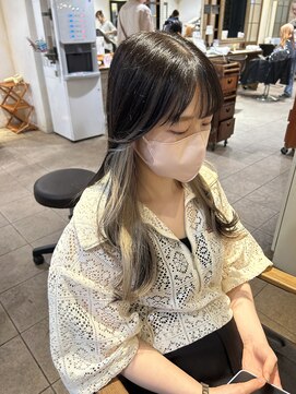 ネオリーブカップ 町田店(Neolive capu) インナーカラー　グレージュ　Neolive capu町田店