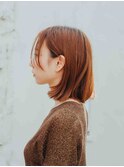 お洒落シースルーニュアンスバング