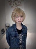 ショートレイヤー／ハイトーンショート／ブリーチショート
