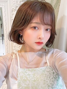 メゾンアクア 表参道(Maison ACQUA) ボブ/切りっぱなしボブ/タンバルモリ/ミニボブ/ボブ/グレージュ