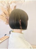 アゴ上ミニボブ