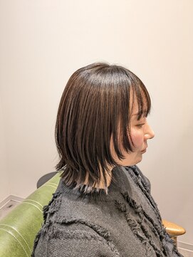 トッカ 仙台東口店(tocca) 顔周りが可愛い ボブウルフ