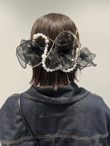 ヴァイス 新宿店(VAICE) ボブ×リボンアレンジ