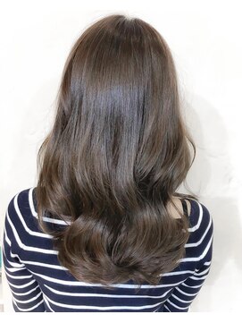 エレノア 博多ANNEX(Eleanor) スモーキーカラー/大人セミロングスタイル