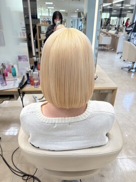 ケンジ 平塚ラスカ店(KENJE) 平塚ハイトーン／デザインカラー／抜きっぱなしカラー