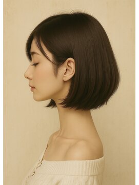 エンジェル 青葉台(ANGEL) 落ち着きブラウンのミディアムボブ