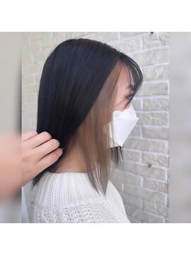 プロデュース 相模原店(Produce) ミルクティーベージュ/インナーカラー/髪質改善