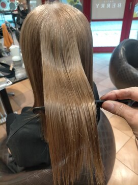 ヘアーズ ベリー 川西店(hairs BERRY) 酸性ストレート