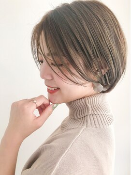 ♪大人可愛い30代40代50代小顔マッシュショートボブウルフカット