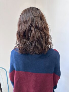 グローバルヘアー バランス(global hair BALANCE) 10代20代30代/ニュアンスパーマ/ミディアム/ブラウン