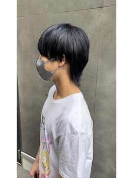 ヘアーナチュレ ラ フルール(HAIR NATURE La Fleur) ☆ブルーブラック×ショートウルフ☆