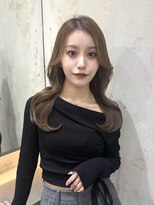 ロンド ロワール 門前仲町(Lond Loire)&nbsp;韓国レイヤーカット/くびれ巻き/前髪顔周り/セミディ[門前仲町]