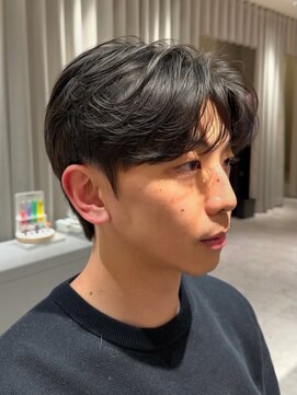 ノラギンザユー(NORA GINZA/U) 銀座メンズヘアセンターパートビジネスマンショート