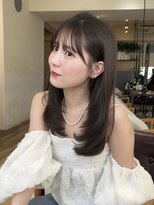 コート 青山(Cote) Coteレイヤーカット/顔周りカット/アッシュカラー