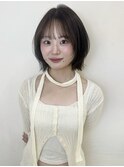 平田/ワンホンレイヤー/ミルクティーブロンド/ダークブルー/栄
