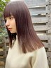 カット＋前髪縮毛矯正＋コタトリートメント　￥14,300