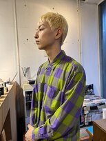 メンズサロン イロ(Men‘s salon IRO)&nbsp;メンズショート×ブロンド