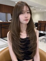 アオアクア バイ ジルブラン 新越谷店(AOAQUA by JIL BLAN)&nbsp;レイヤーカット/ワンカラー/顔周り