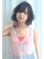 クラン(clan)&nbsp;【clan】クールフェミニンスプリングカール黒髪ボブ