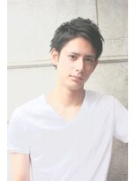 王道かっこいい☆スーツにもにあうアップバングショート
