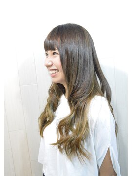 ヘアーリゾート モアナ(hair Resort moana) ☆夏にぴったりグラデーションアッシュ☆