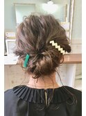 ヘアセット　