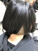 ヘアアンドメイクフリッシュ(HAIR&MAKE FRISCH) デザインカラーインナーホワイトベージュ