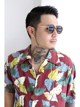 ロゼ 石橋(Rose) 【Rose/石橋】オールバック/ワイルドツーブロック/サイド