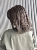 切りっぱなしグレージュ