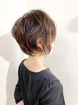 リアン(Lian) 【パーマ】ショートボブの立体デジパースタイル