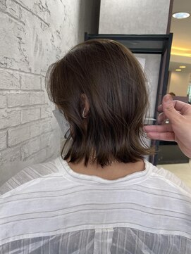 プライズ 池袋店(prize) オリーブグレージュ20代30代くびれボブイルミナカラー池袋2230