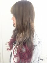 カラーリゾートAi 葛西店&nbsp;ロングカール裾カラー