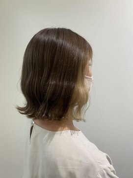 ココット 京橋店(cocotte) 明るめインナーカラー