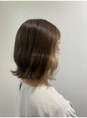 明るめインナーカラー
