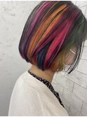 ユニコーンカラー/派手髪/インナーカラー錦糸町