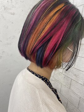 プライズ 錦糸町北口店(prize) ユニコーンカラー/派手髪/インナーカラー錦糸町