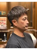 おじさんツーブロック　40代50代　丸の内/大手町/東京