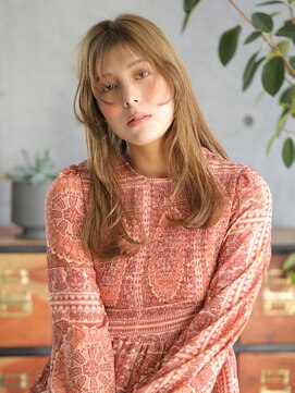 モディモ(modimo) 今っぽいツヤ感美人ロング