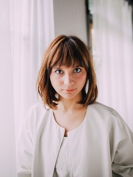 チュー ハローズ乙島店(Choo) ナチュラルストレートボブ【岡山】【倉敷】【玉島】