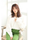《lien.自由が丘》大人可愛い20代.30代.40代小顔レイヤーミディ