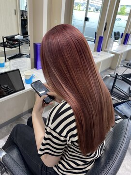 グランツ(Glanz) ピンクレッドな感じの女の子カラー