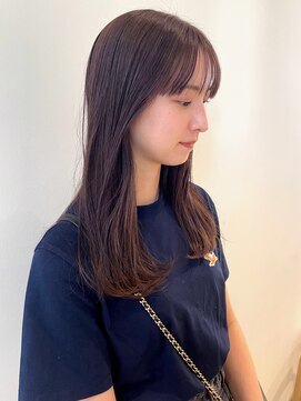 シテン(SITEN) ソフトグレージュ/ロング