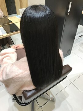 アニュー 北浦和店(ANEW) 《髪質改善》ツルツルな指通りセミロング