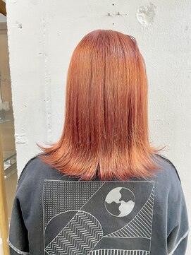 シエン 恵比寿(CIEN) オレンジカラー/オレンジベージュ/ケアブリーチ/ハイトーン