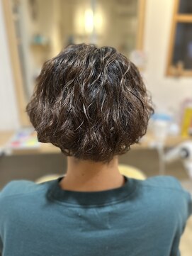 ヘアー アンド スパ パーム(hair and spa palm) なみうちパーマスタイル