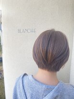 ブランシェ ヘアデザイン(BLANCHE hair design) ショート×ベージュインナーカラー