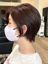 アトリエコア(Atelier Coa) 大人マッシュショート丸みショート黒髪ショートベリーショート
